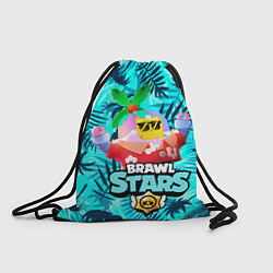 Рюкзак-мешок BRAWL STARS TROPICAL SPROUT, цвет: 3D-принт