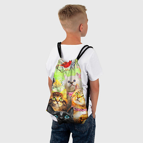 Мешок для обуви КОТЫ / 3D-принт – фото 4