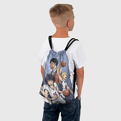 Рюкзак-мешок Команда мечты, цвет: 3D-принт — фото 2