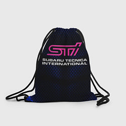 Рюкзак-мешок SUBARU STI Z, цвет: 3D-принт