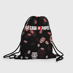 Рюкзак-мешок La Casa de Papel Z, цвет: 3D-принт