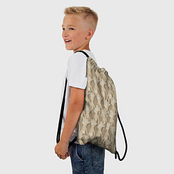 Рюкзак-мешок Глиняные дети, цвет: 3D-принт — фото 2