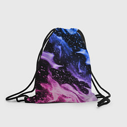 Рюкзак-мешок НЕОНОВЫЙ ОГОНЬ, цвет: 3D-принт
