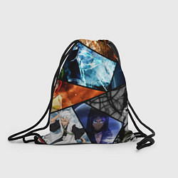 Рюкзак-мешок ANIME, цвет: 3D-принт