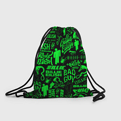 Рюкзак-мешок BILLIE EILISH БИЛЛИ АЙЛИШ, цвет: 3D-принт