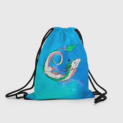 Рюкзак-мешок Унесенные призраками Хаку, цвет: 3D-принт