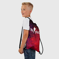 Рюкзак-мешок CS GO КС ГО, цвет: 3D-принт — фото 2