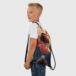 Рюкзак-мешок Дома, цвет: 3D-принт — фото 2