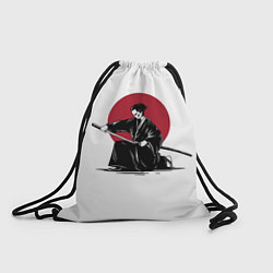 Рюкзак-мешок Японский самурай Z, цвет: 3D-принт