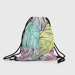 Рюкзак-мешок ТЕКСТУРА ТРОПИКИ, цвет: 3D-принт