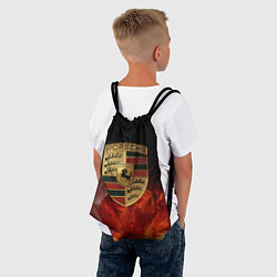 Рюкзак-мешок PORSCHE ПОРШЕ, цвет: 3D-принт — фото 2