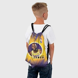 Рюкзак-мешок LeBron James, цвет: 3D-принт — фото 2