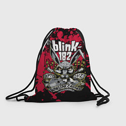 Рюкзак-мешок Blink 182, цвет: 3D-принт