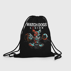 Рюкзак-мешок Watch Dogs Legion, цвет: 3D-принт