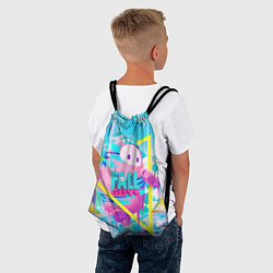 Рюкзак-мешок Fall Guys, цвет: 3D-принт — фото 2