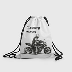 Рюкзак-мешок Мотоцикл, цвет: 3D-принт