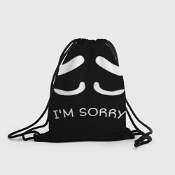 Рюкзак-мешок Sorry not sorry, цвет: 3D-принт
