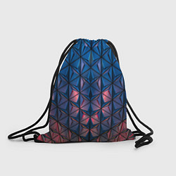 Рюкзак-мешок Геометрический принт, цвет: 3D-принт