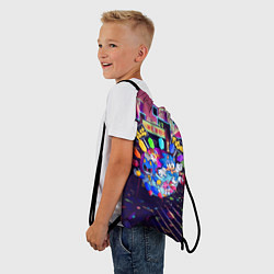 Рюкзак-мешок SONIC RETRO, цвет: 3D-принт — фото 2