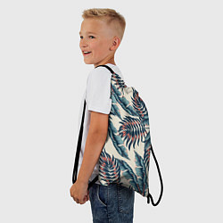 Рюкзак-мешок Тихие тропики, цвет: 3D-принт — фото 2