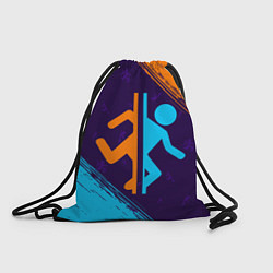 Рюкзак-мешок PORTAL ПОРТАЛ, цвет: 3D-принт