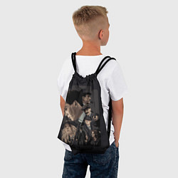 Рюкзак-мешок Острые козырьки, цвет: 3D-принт — фото 2