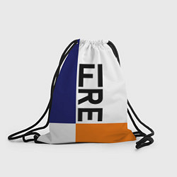 Рюкзак-мешок FIRE, цвет: 3D-принт