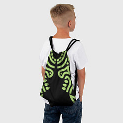 Рюкзак-мешок Узор тату, цвет: 3D-принт — фото 2