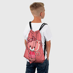 Рюкзак-мешок Котенок, цвет: 3D-принт — фото 2