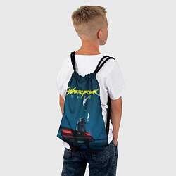 Рюкзак-мешок КИБЕРПАНК 2077, цвет: 3D-принт — фото 2