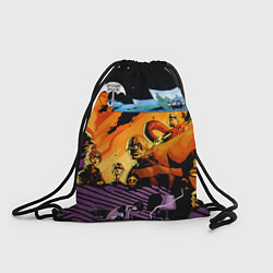 Рюкзак-мешок The Umbrella Academy КОМИКСЫ, цвет: 3D-принт