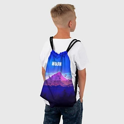 Рюкзак-мешок HUSH, цвет: 3D-принт — фото 2