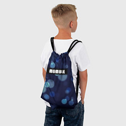 Рюкзак-мешок MUMBLE, цвет: 3D-принт — фото 2