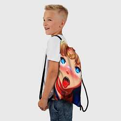 Рюкзак-мешок SAILOR MOON AHEGAO, цвет: 3D-принт — фото 2