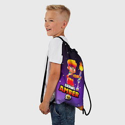 Рюкзак-мешок BRAWL STARS AMBER, цвет: 3D-принт — фото 2
