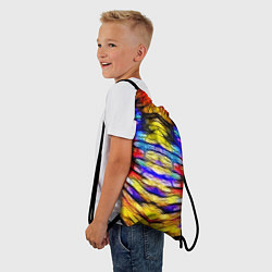 Рюкзак-мешок Батик Краски, цвет: 3D-принт — фото 2