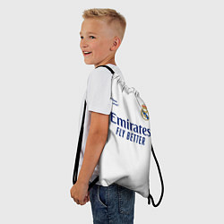 Рюкзак-мешок REAL MADRID, домашняя 2021, цвет: 3D-принт — фото 2