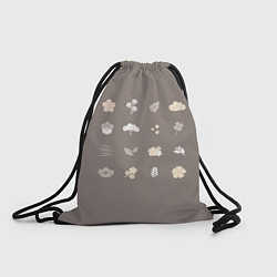 Рюкзак-мешок Флора, цвет: 3D-принт