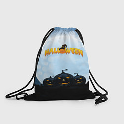 Рюкзак-мешок Halloween Pumpkin, цвет: 3D-принт