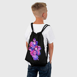 Рюкзак-мешок ОЧЕНЬ СТРАННЫЕ ДЕЛА, цвет: 3D-принт — фото 2