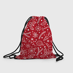 Рюкзак-мешок Новогоднее настроение, цвет: 3D-принт