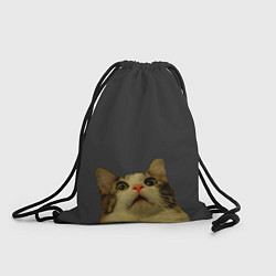 Рюкзак-мешок Коте смотрит вверх, цвет: 3D-принт