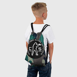 Рюкзак-мешок Символика CStrike, цвет: 3D-принт — фото 2