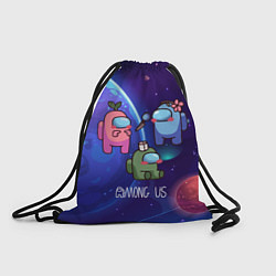 Рюкзак-мешок Among Us Space, цвет: 3D-принт