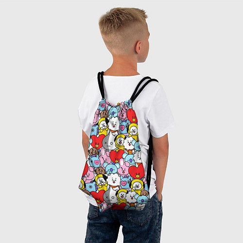 Мешок для обуви BT21 BTS / 3D-принт – фото 4