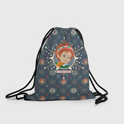 Рюкзак-мешок Fancy Nancy, цвет: 3D-принт