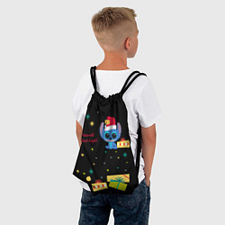 Рюкзак-мешок Stitch, цвет: 3D-принт — фото 2