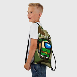 Рюкзак-мешок Hero be sus, цвет: 3D-принт — фото 2