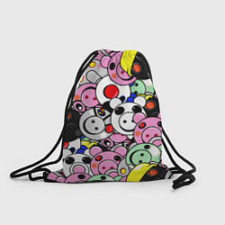 Рюкзак-мешок ROBLOX PIGGY, цвет: 3D-принт