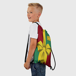 Рюкзак-мешок Свитер Райана Рейнольдса, цвет: 3D-принт — фото 2